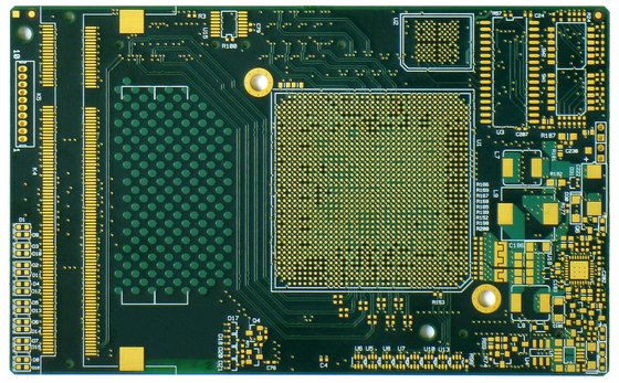 Appearance of PCB board layout for SBC