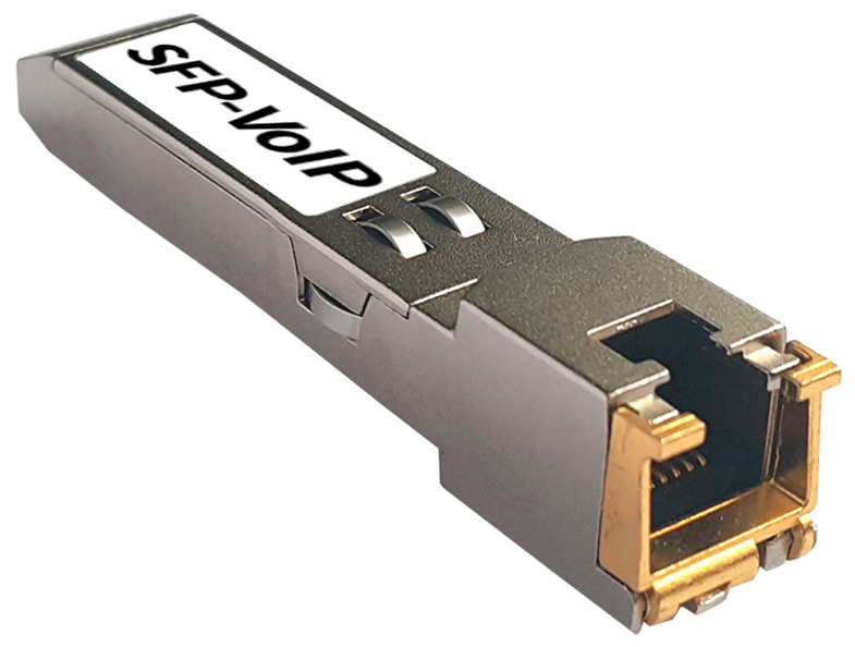 SFP VoIP Gateway for integration TDM and IP network